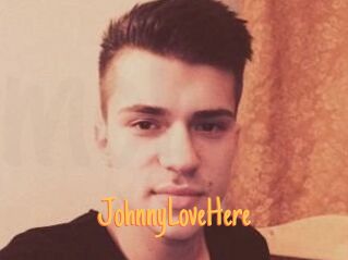 JohnnyLoveHere