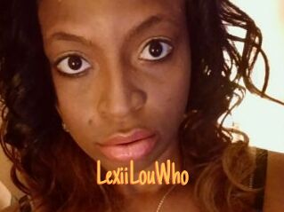 LexiiLouWho