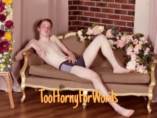TooHornyForWords