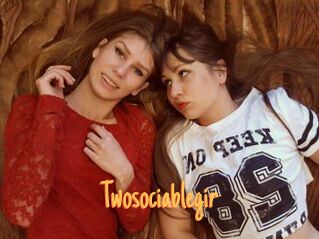 Twosociablegir