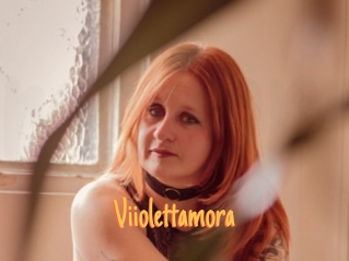 Viiolettamora